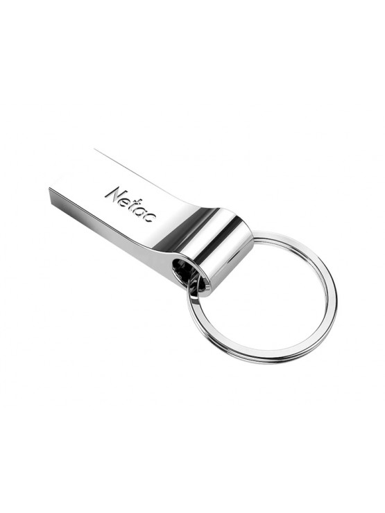 ფლეშ მეხსიერება: NETAC U275 64GB USB 2.0 Flash Drive Silver - NT03U275N-064G-20SL