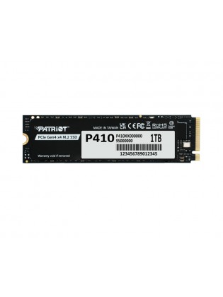 მყარი დისკი: Patriot P410 1TB SSD M.2 PCIe Gen4 x 4 2280 - P410P1TBM28H
