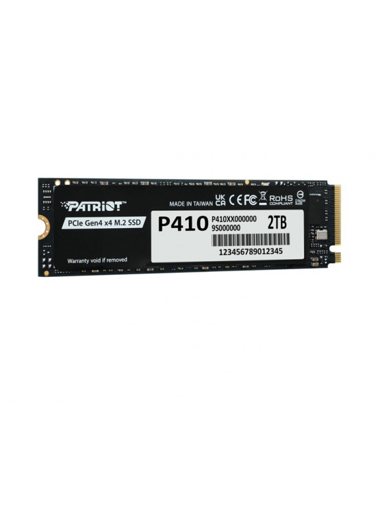 მყარი დისკი: Patriot P410 2TB SSD M.2 PCIe Gen4 x 4 2280 - P410P2TBM28H