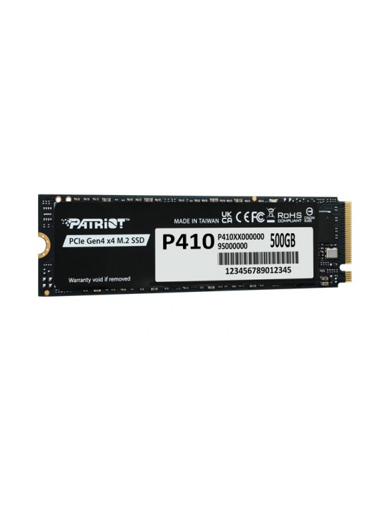 მყარი დისკი: Patriot P410 500GB SSD M.2 PCIe Gen4 x 4 2280 - P410P500GM28H