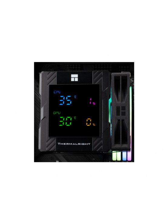 ქულერი: THERMALRIGHT Peerless Assassin 120 Digital ARGB BLACK CPU Universal Cooler