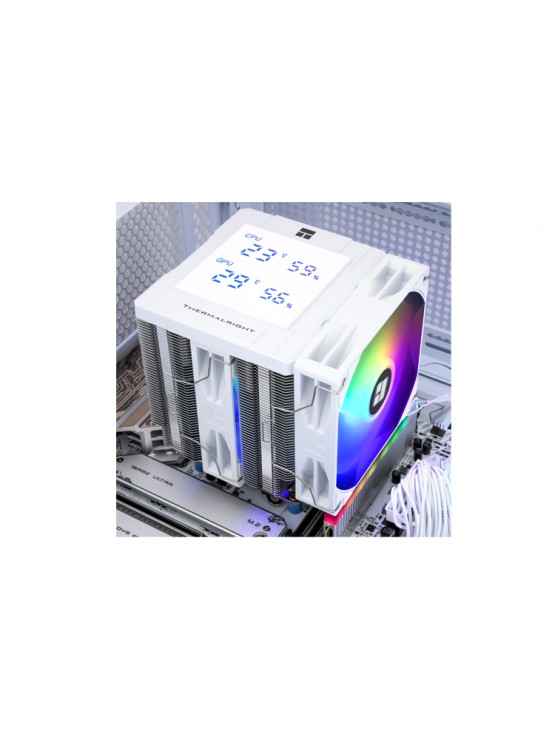 ქულერი: THERMALRIGHT Peerless Assassin 120 Digital ARGB WHITE CPU Universal Cooler