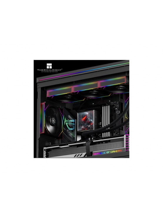 ქულერი: THERMALRIGHT Peerless Vision 360 ARGB BLACK CPU Universal Cooler