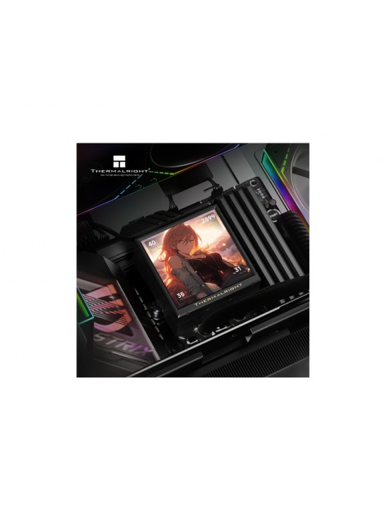 ქულერი: THERMALRIGHT Peerless Vision 360 ARGB BLACK CPU Universal Cooler