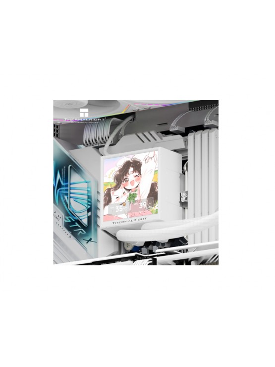 ქულერი: THERMALRIGHT Peerless Vision 360 ARGB WHITE CPU Universal Cooler