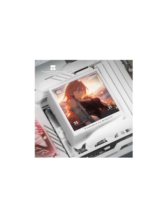 ქულერი: THERMALRIGHT Peerless Vision 360 ARGB WHITE CPU Universal Cooler