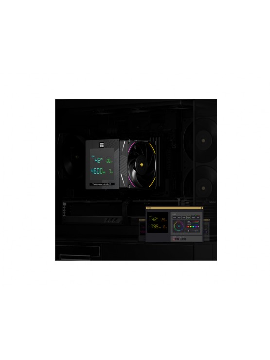 ქულერი: THERMALRIGHT Phantom Spirit 120 Digital EVO CPU Universal Cooler