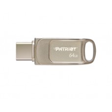 ფლეშ მეხსიერება: Patriot TAB T560 64GB USB 3.2 Gen 1 Swing Type-A+C - PS64GT560DS5D