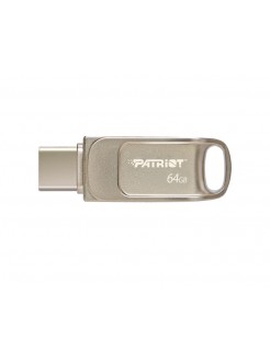 ფლეშ მეხსიერება: Patriot TAB T560 64GB USB 3.2 Gen 1 Swing Type-A+C - PS64GT560DS5D