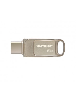 ფლეშ მეხსიერება: Patriot TAB T560 64GB USB 3.2 Gen 1 Swing Type-A+C - PS64GT560DS5D