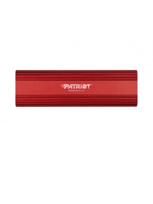 გარე მყარი დისკი: Patriot Transporter Lite 512GB External Portable SSD USB-C 3.2 Red - PTPL512GPEC