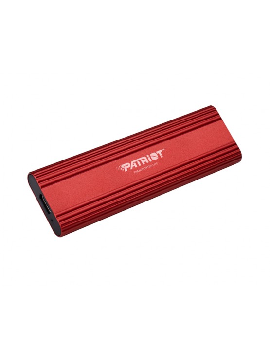 გარე მყარი დისკი: Patriot Transporter Lite 512GB External Portable SSD USB-C 3.2 Red - PTPL512GPEC