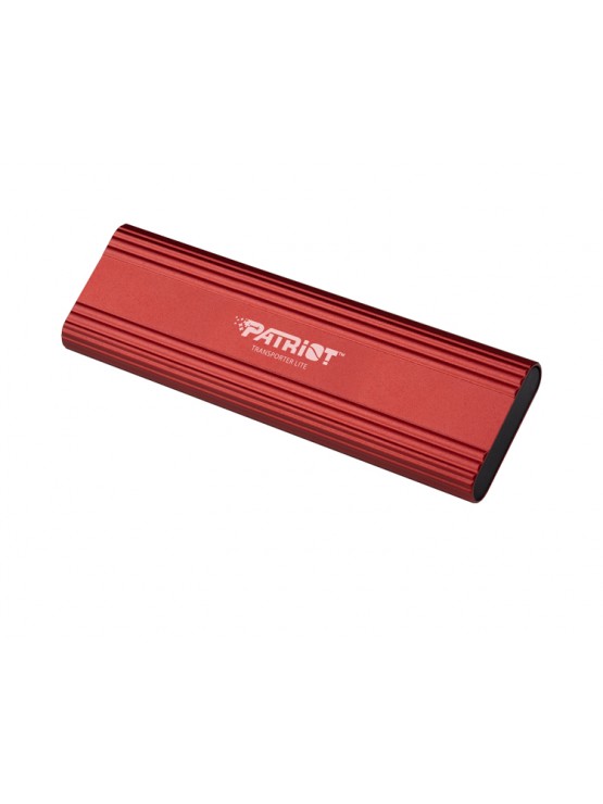 გარე მყარი დისკი: Patriot Transporter Lite 512GB External Portable SSD USB-C 3.2 Red - PTPL512GPEC