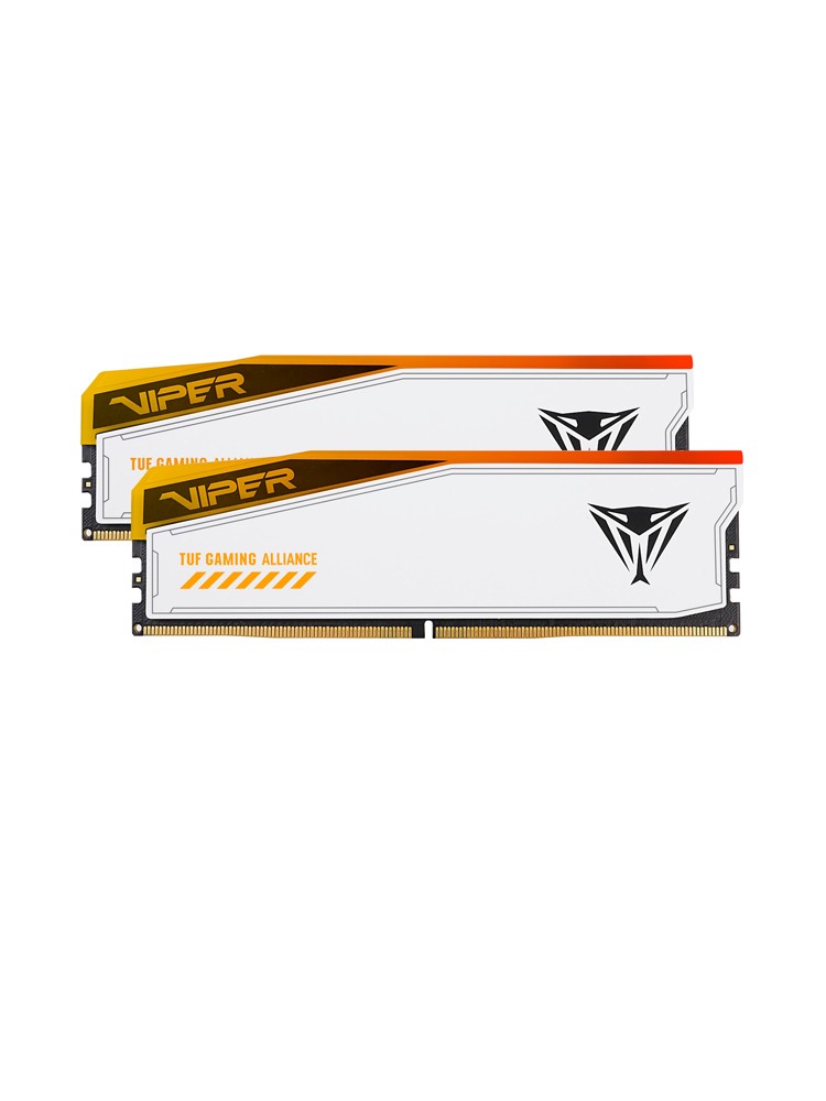 ოპერატიული მეხსიერება: Patriot Viper Elite 5 RGB TUF DDR5 32GB 6000MHz DUAL KIT DIMM XMP/EXPO - PVER532G60C36KT