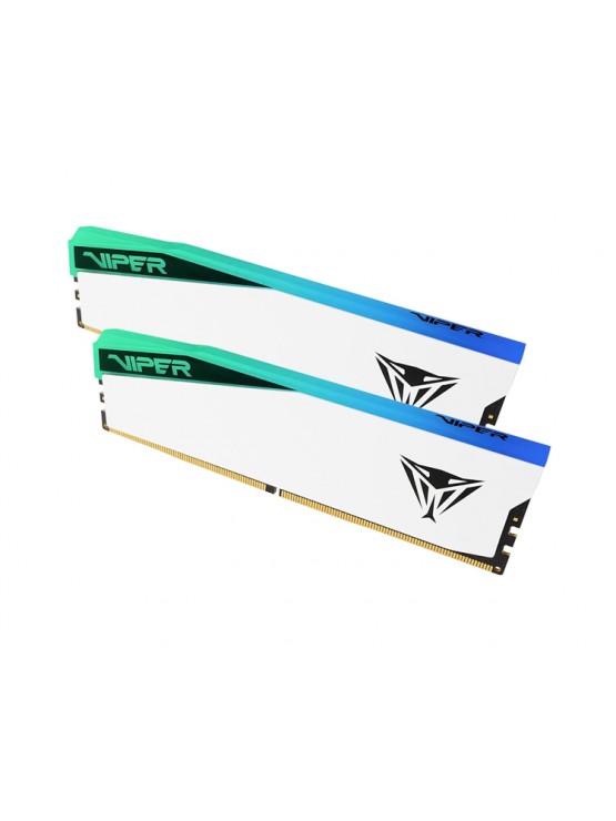 ოპერატიული მეხსიერება: Patriot Viper Elite 5 RGB DDR5 48GB 6400MHz DUAL KIT UDIMM XMP - PVER548G64C32KW