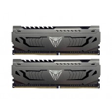ოპერატიული მეხსიერება: Patriot Viper Steel DDR4 16GB 3600MHz DUAL KIT DIMM XMP - PVS416G360C8K