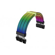 PSU კაბელის დამაგრძელებელი: Asiahorse RGB DualSR 3x8pin Black