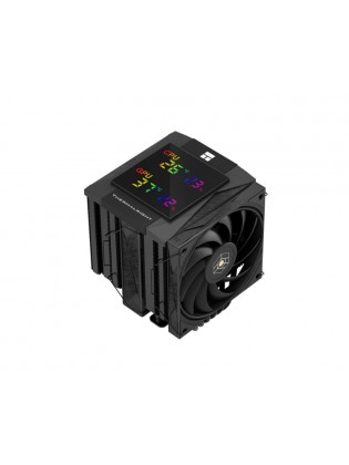 ქულერი: THERMALRIGHT Royal Knight 120 Digital BLACK CPU Universal Cooler