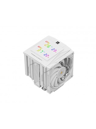 ქულერი: THERMALRIGHT Royal Knight 120 Digital WHITE CPU Universal Cooler