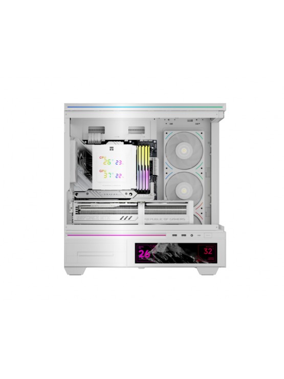ქულერი: THERMALRIGHT Royal Knight 120 Digital WHITE CPU Universal Cooler