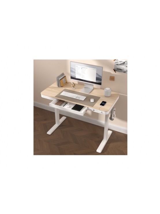მაგიდა: Vertex VX-1SSD-01NW Single Motor Sit-Stand Desk with Drawer & Memory Control