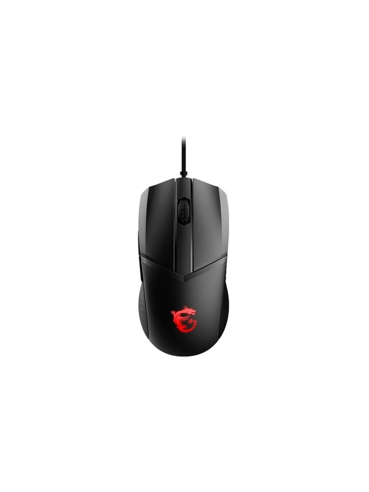 მაუსი: MSI CLUTCH GM41 LIGHTWEIGHT V2 RGB Gaming Mouse Black - S12-0400D40-C54