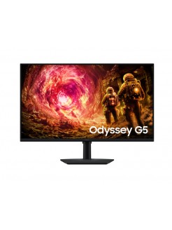 მონიტორი: Samsung Odyssey G5 LS32FG502EIXCI 32" QHD IPS 180Hz 1ms HDMI DP USB-C Black