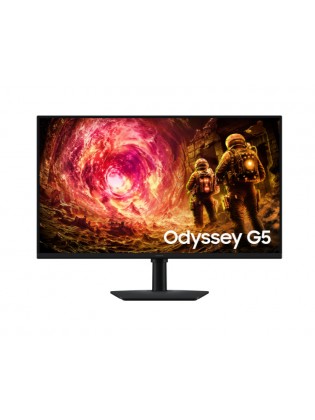 მონიტორი: Samsung Odyssey G5 LS32FG502EIXCI 32" QHD IPS 180Hz 1ms HDMI DP USB-C Black