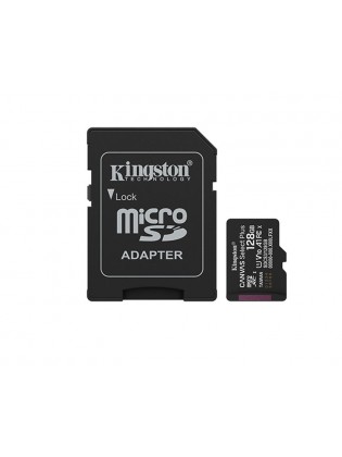 მეხსიერების ბარათი: Kingston Canvas Select Plus 128GB UHS-I Class 10 - SDCS3/128GBSP
