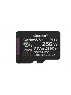 მეხსიერების ბარათი: Kingston Canvas Select Plus 256GB UHS-I Class 10 - SDCS3/256GBSP