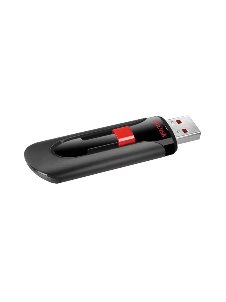 ფლეშ მეხსიერება: SanDisk Cruzer Glide 64GB USB 2.0 Flash Drive Black - SDCZ60-064G-B35