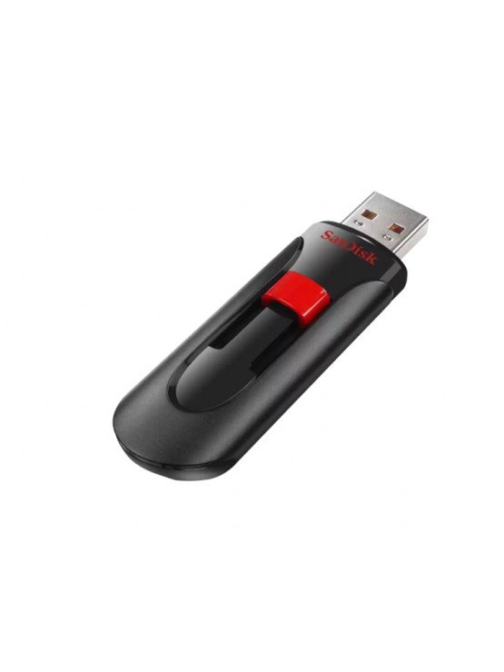 ფლეშ მეხსიერება: SanDisk Cruzer Glide 64GB USB 2.0 Flash Drive Black - SDCZ60-064G-B35