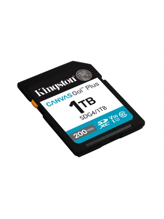 მეხსიერების ბარათი: Kingston Canvas Go! Plus 1TB UHS-I Class 10 - SDG4/1TB