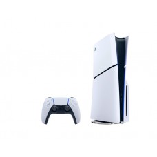 სათამაშო კონსოლი: Sony Playstation 5 console Slim with CD version E Chassis White