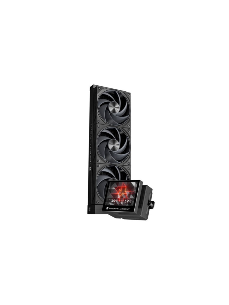 ქულერი: THERMALRIGHT Stream Vision 360 BLACK CPU Universal Cooler