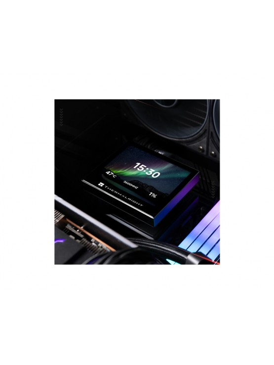 ქულერი: THERMALRIGHT Stream Vision 360 BLACK CPU Universal Cooler