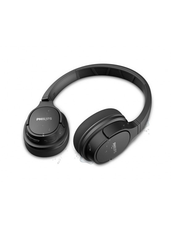 ყურსასმენი: Philips TASH402BK Action Fit Bluetooth Wireless Headphones With Mic Black - TASH402BK/00