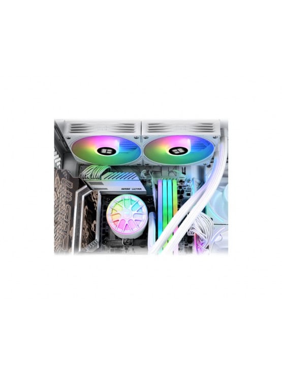 ქულერი: THERMALRIGHT Aqua Elite 240 ARGB WHITE V6 CPU Universal Cooler