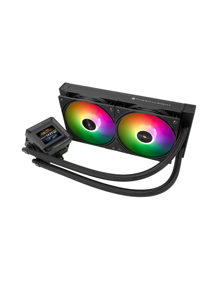 ქულერი: THERMALRIGHT Frozen Warframe 240 SE ARGB BLACK CPU Universal Cooler