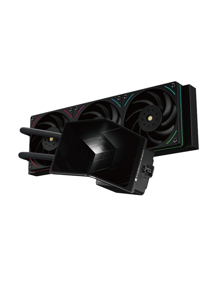 ქულერი: THERMALRIGHT Levita Vision 360 UB ARGB BLACK CPU Universal Cooler