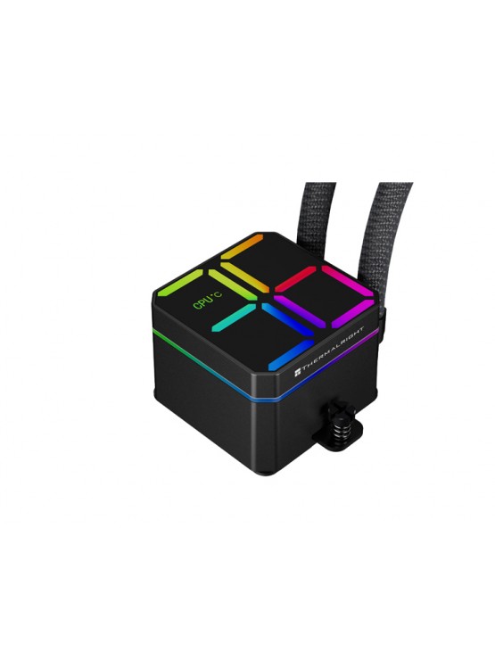 ქულერი: THERMALRIGHT Magic Qube 360 ARGB BLACK CPU Universal Cooler