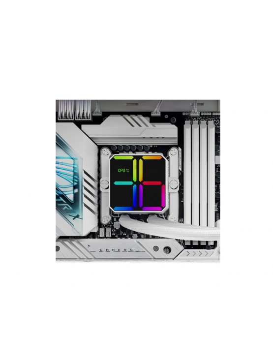 ქულერი: THERMALRIGHT Magic Qube 360 ARGB WHITE CPU Universal Cooler
