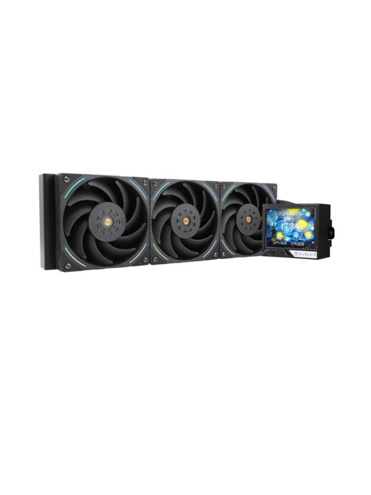 ქულერი: THERMALRIGHT Mjolnir Vision 360 BLACK ARGB CPU Universal Cooler