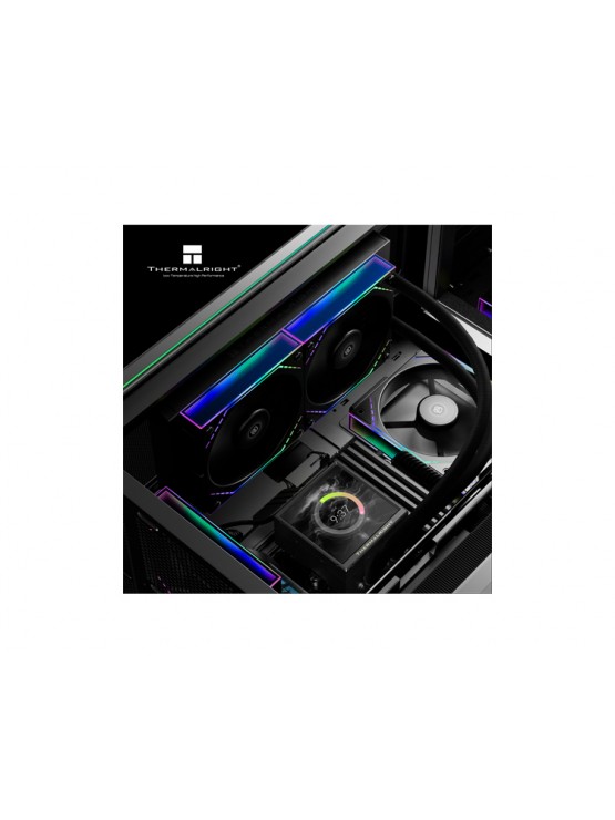ქულერი: THERMALRIGHT Peerless Vision 240 ARGB BLACK CPU Universal Cooler
