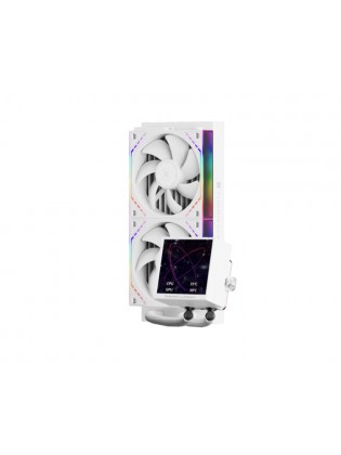 ქულერი: THERMALRIGHT Peerless Vision 240 ARGB WHITE CPU Universal Cooler