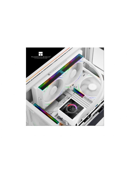 ქულერი: THERMALRIGHT Peerless Vision 240 ARGB WHITE CPU Universal Cooler