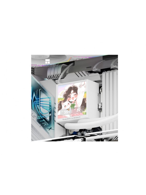 ქულერი: THERMALRIGHT Peerless Vision 240 ARGB WHITE CPU Universal Cooler