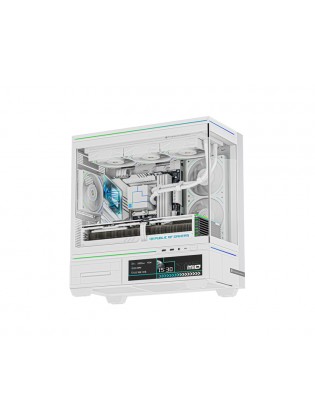 ქეისი: THERMALRIGHT TL-M10 Vision With Screen No Fan White