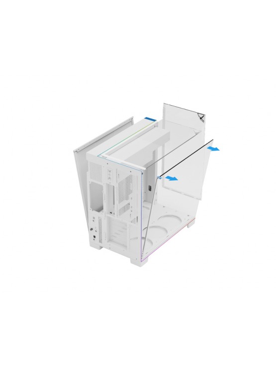 ქეისი: THERMALRIGHT TR-A70 ARGB WHITE 5x120mm ARGB Fans