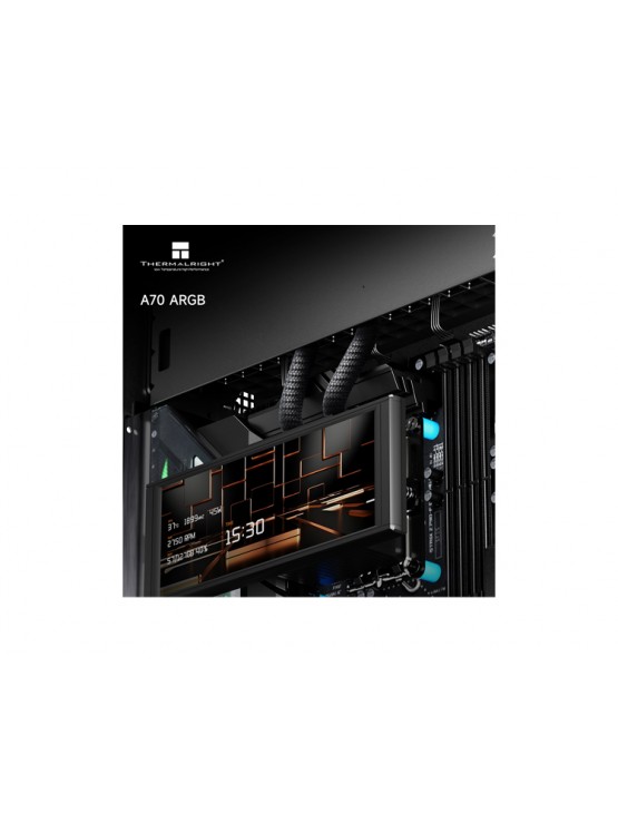 ქეისი: THERMALRIGHT TR-A70 ARGB 5x120mm ARGB Fans Black